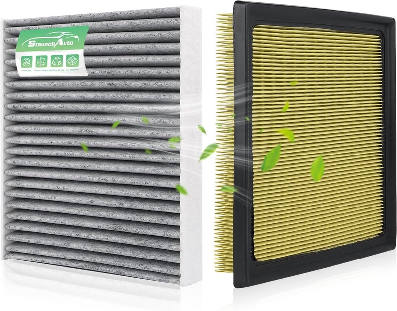 StaunchAuto Engine & Cabin Air Filter for 19-26 Subaru Ascent 2.4L/18-22 Subaru Crosstrek 2.0L/21-22 Crosstrek 2.5L Air filter for Car Replacement 72880FL00A 16546AA16A Automotive Accessories - Image 1